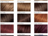 Bảng màu nhuộm tóc nâu đỏ, nâu trầm, nâu socola mới nhất 2024